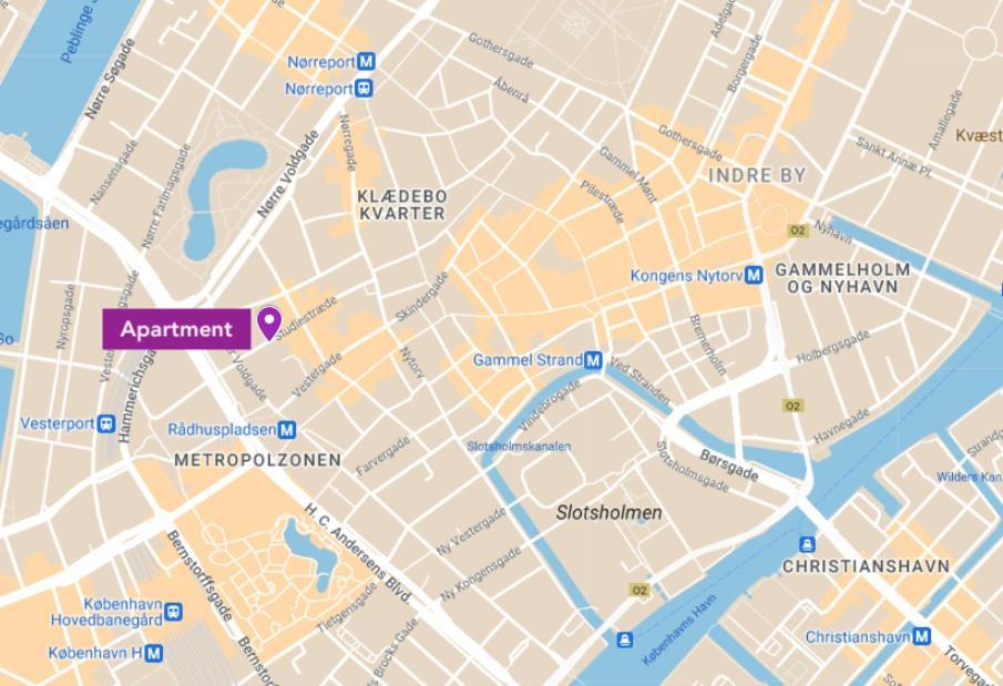 Beautiful One-Bedroom Apartment In Cph City 코펜하겐 외부 사진